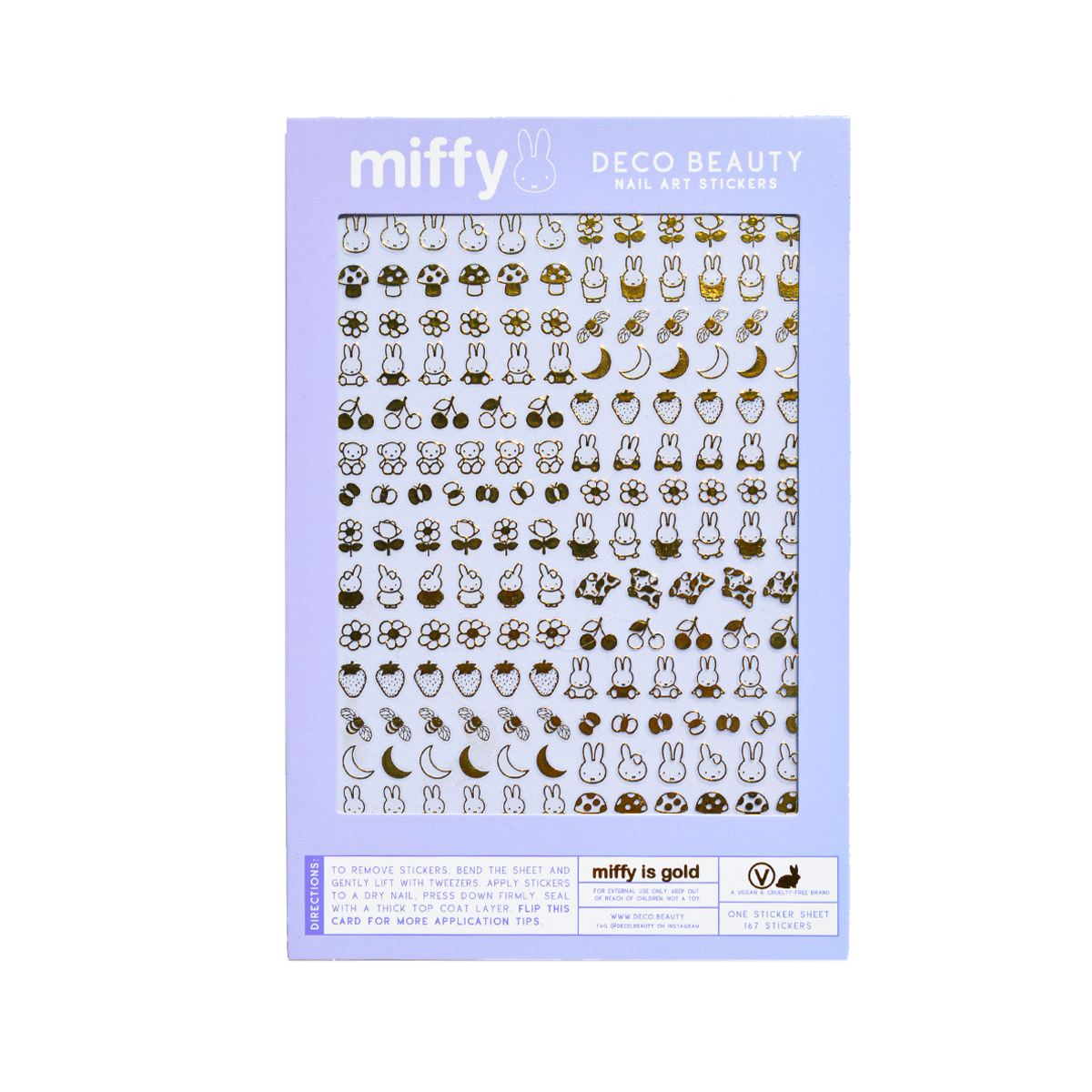 Deco Beauty - Wholesale Nail Art/Decal - Nail Art Stickers - MIFFY IS GOLD2