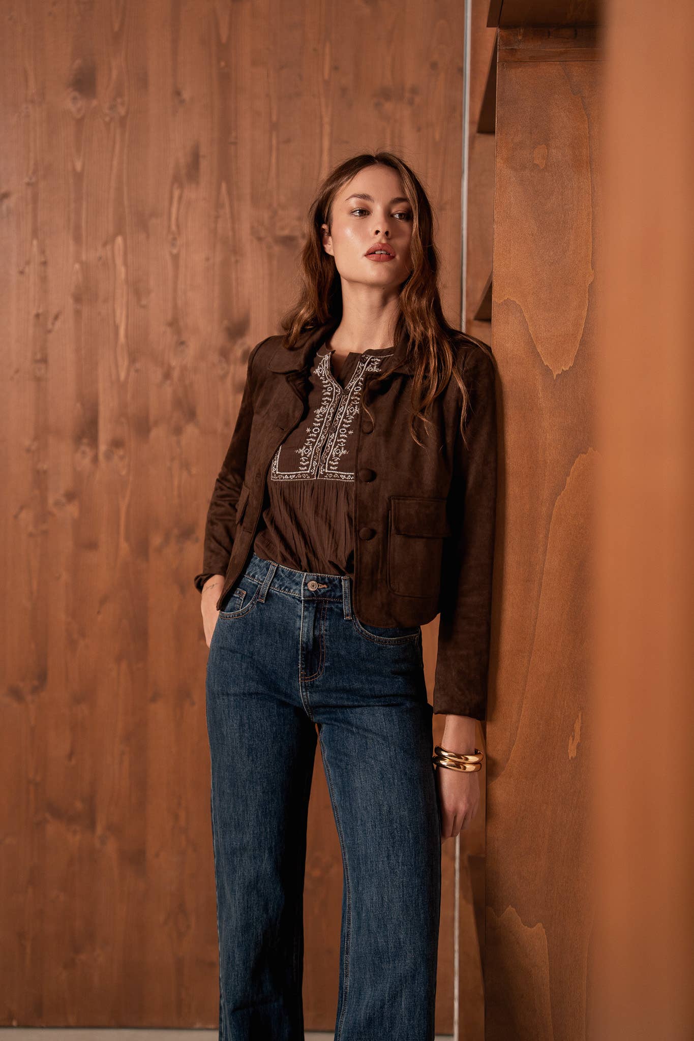 Oraije Paris - Wholesale Jeans - Women's - Jean Barbara with wide legs18