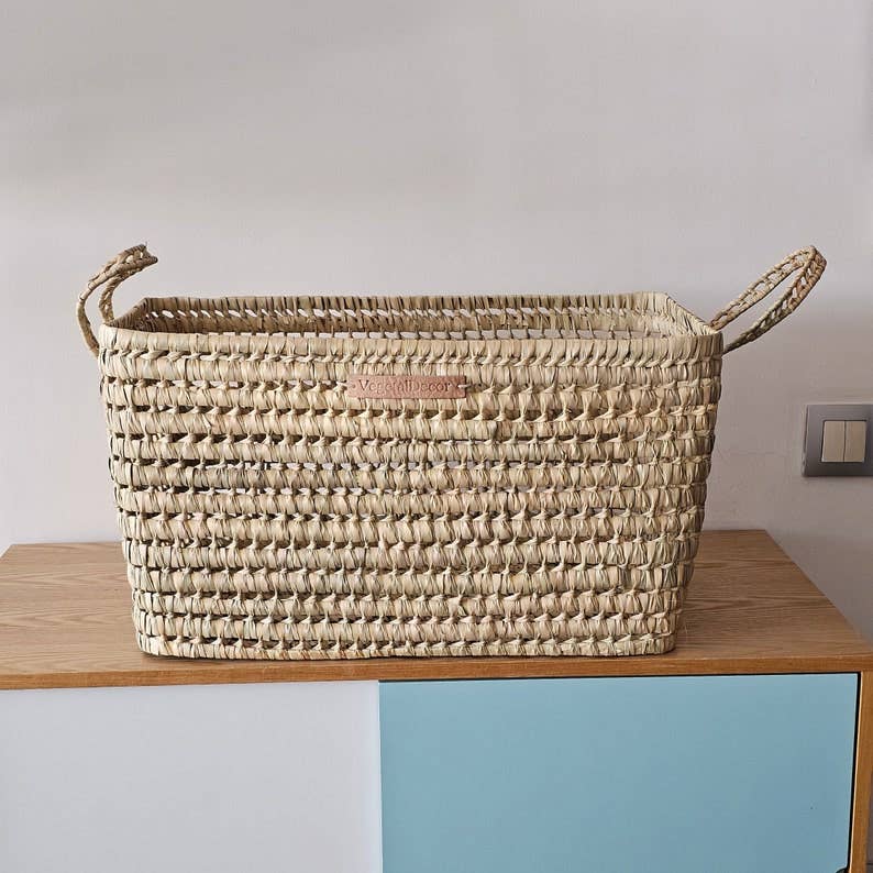 HandmadeBestSeller – wholesale Basket – Lidless Wicker Basket – Toy Box & Storage Trunk2
