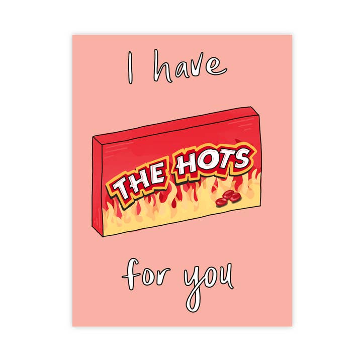 Lemon Lines - Wholesale Love Card - Hots For You0