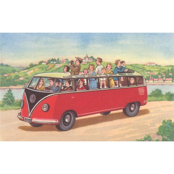 Magneet FG-571 Volkswagen Tourbus voor wholesale door Found Image Press