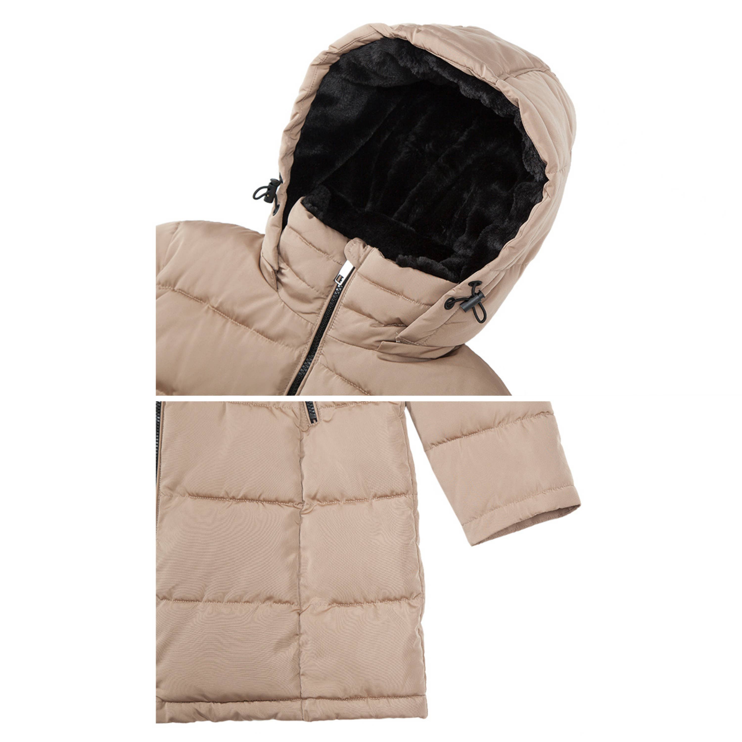 Rokka & Rolla - Wholesale Coat - Women's - Women's Heavy Long Winter Coat Parka Jacket49