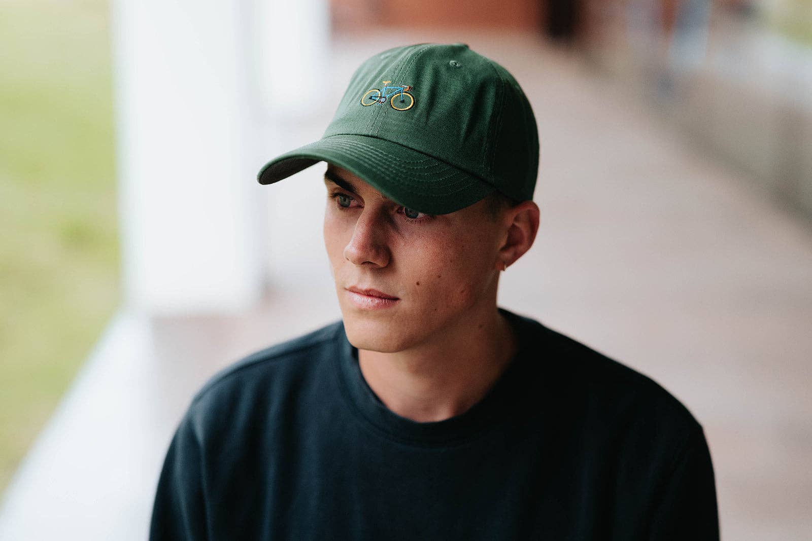 Green Fiets - Groene Baseballpet for wholesale on Faire4