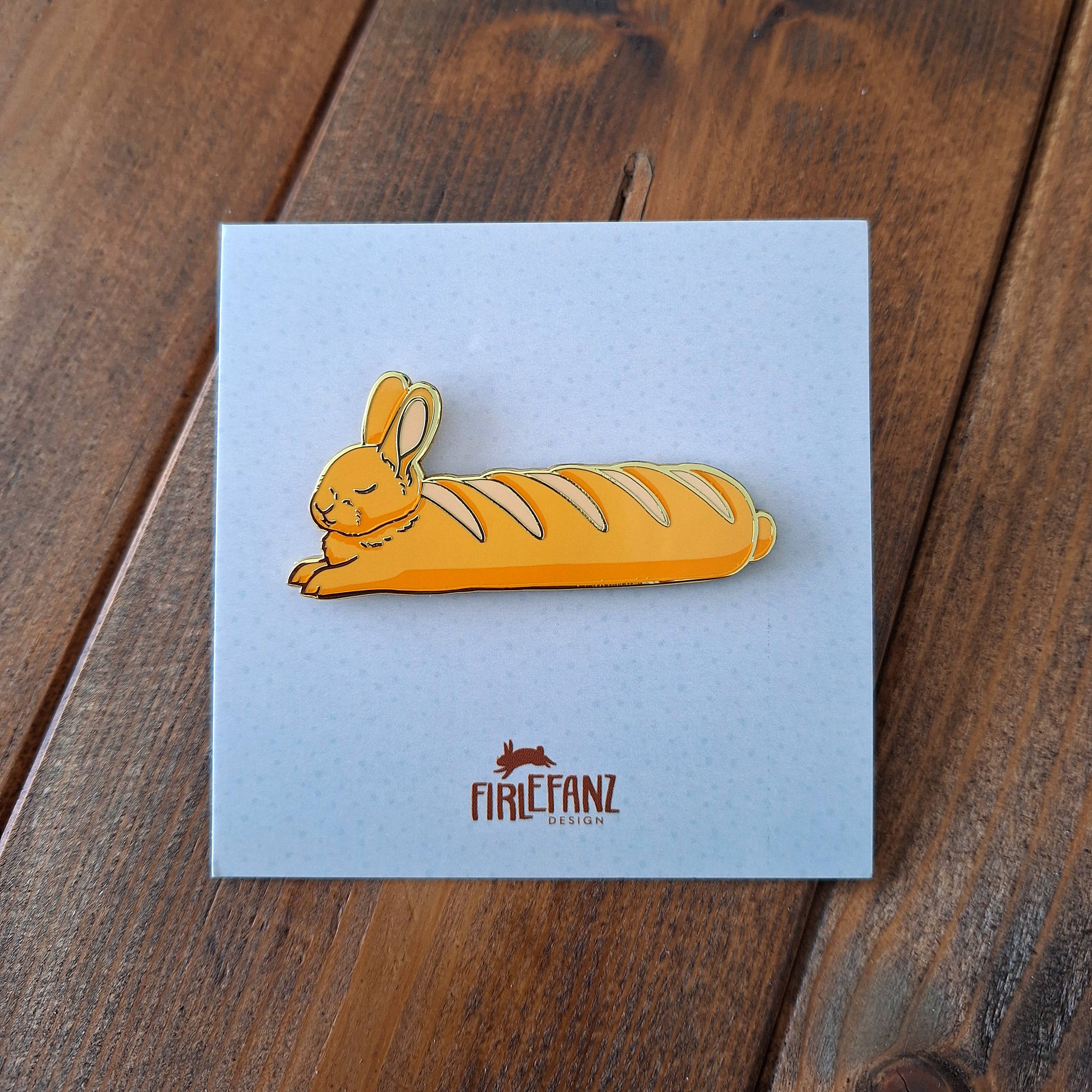 Firlefanz Design - Wholesale Lapel Pin/Button - Pins "Pastry bunnies"0