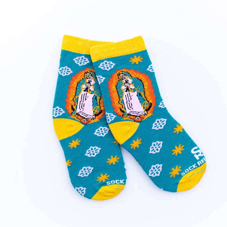 Sock Religious - Wholesale Socks - Kids - Our Lady of Guadalupe Kids Socks0
