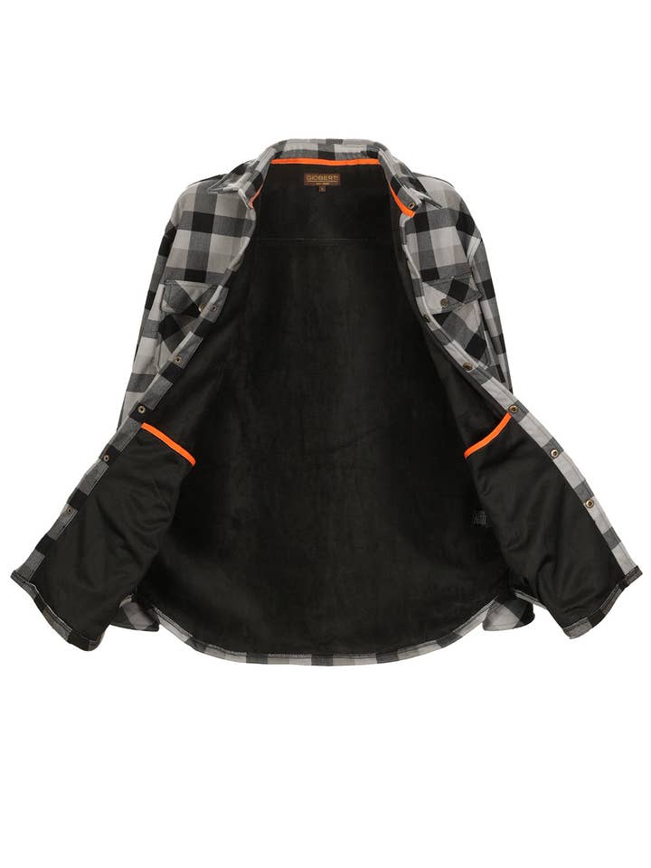 b-one inc – wholesale Shirt Jacket/Shacket - Men’s – Men's Checkered Flannel Shirt Jacket GB-FJ912