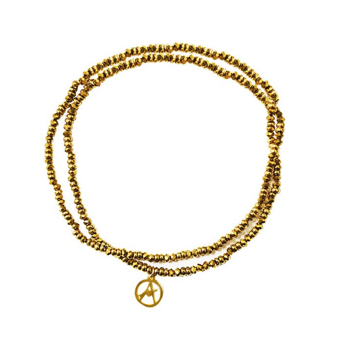 AMORINO SRL - Wholesale Beaded Bracelet - SET OF 2 ELASTIC BRACELETS WITH BEADS3