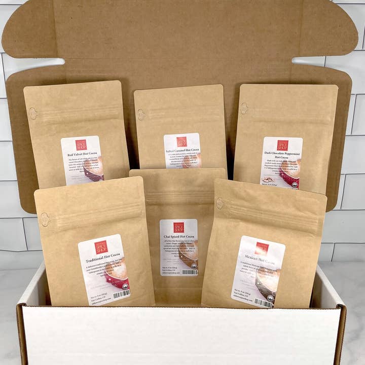 Old Town Spice Shop - Wholesale Hot cocoa mix/kit - Gourmet Hot Cocoa Collection Gift Box0
