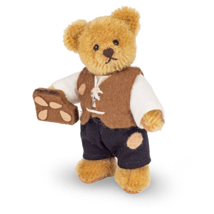 Teddy Hermann - Wholesale Decorative Figurine - Miniature Hansel 10 cm - Limited Collector Bear