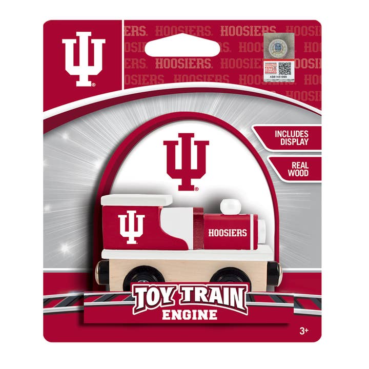 Masterpieces Puzzles - Wholesale Wood Toy - Kids - Indiana Hoosiers Toy Train Engine1