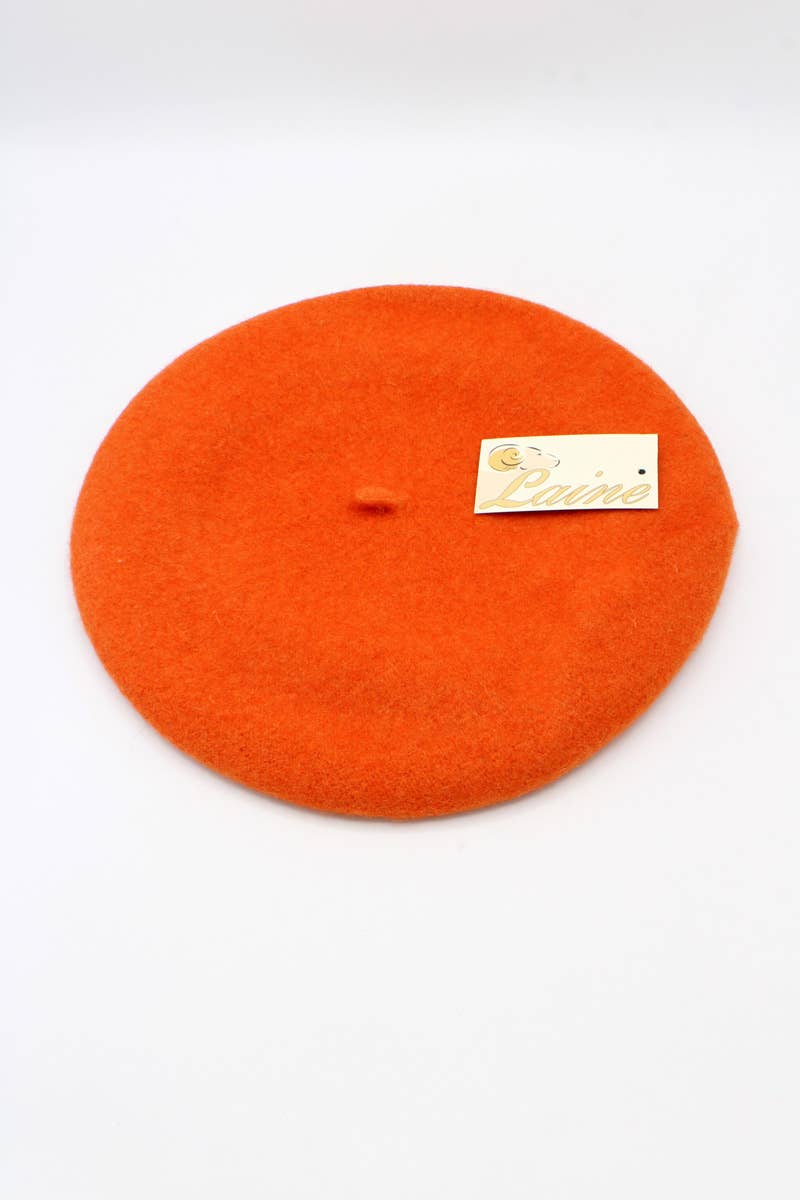 Hologramme Paris - Vendita all'ingrosso Basco - Unisex - Berretto classico in pura lana110