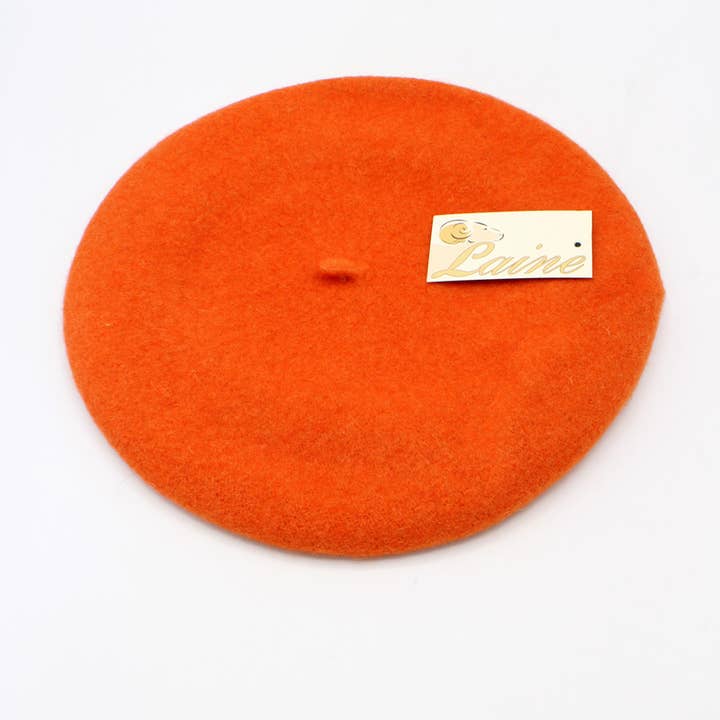 Hologramme Paris - Wholesale Beret - Unisex - Classic beret in pure wool110