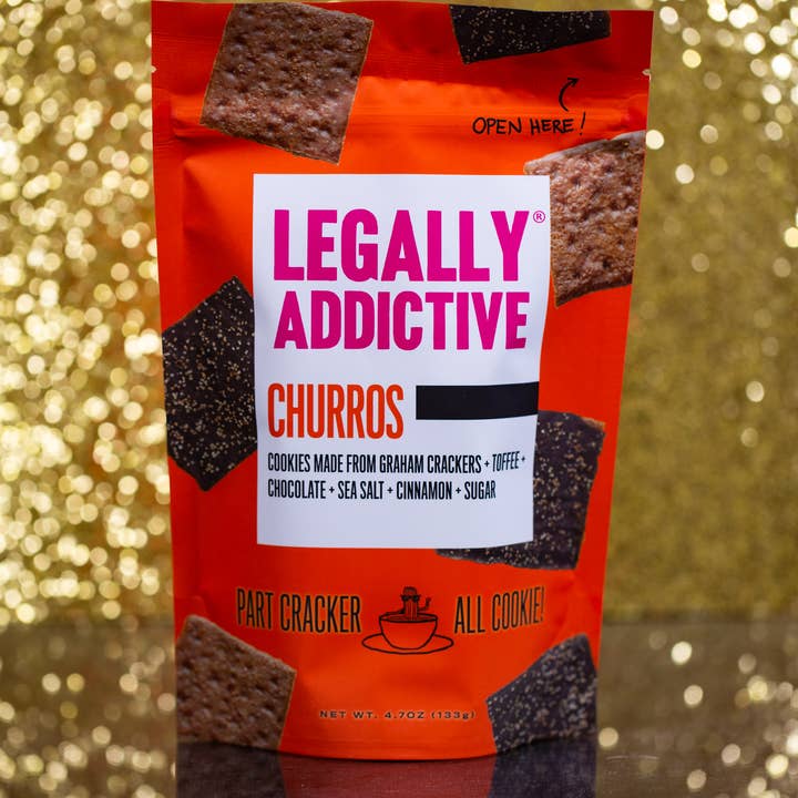 Legally Addictive Foods - Wholesale Cookie - Churros! Toffee and Chocolate Covered Cookie3