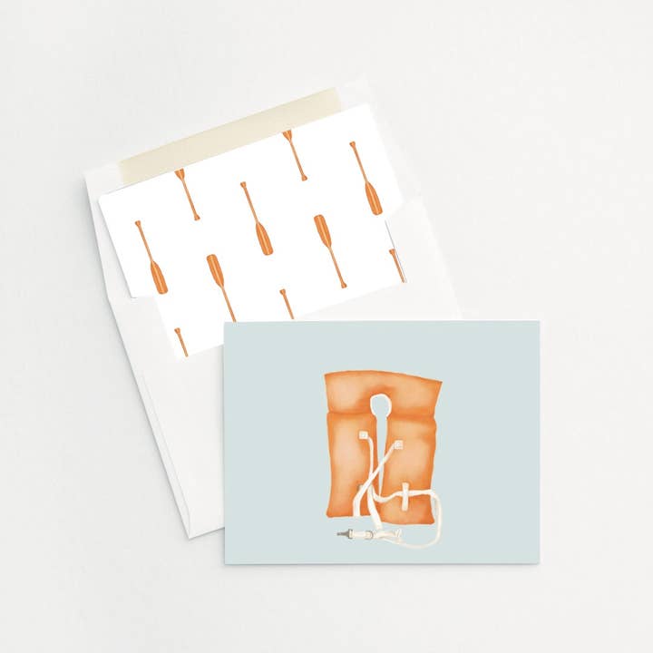 Carte-note Orange Is My Color pour la vente par Karen Marcum Art