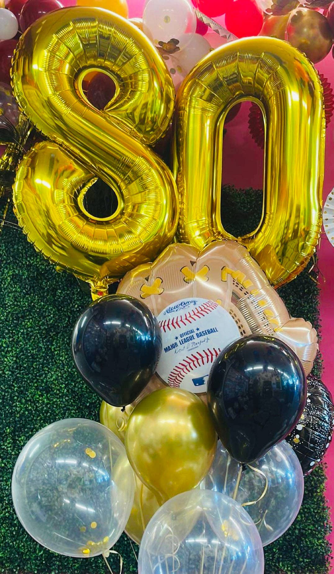 Your Party Box - Wholesale Balloon - 40" Gold Number Balloons #0-92