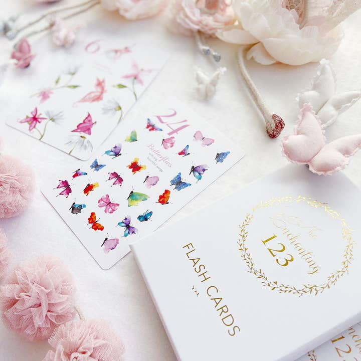 Adored Illustrations – Großhandel Lernkarten – Kind & Baby – Die zauberhaften 123 Karteikarten