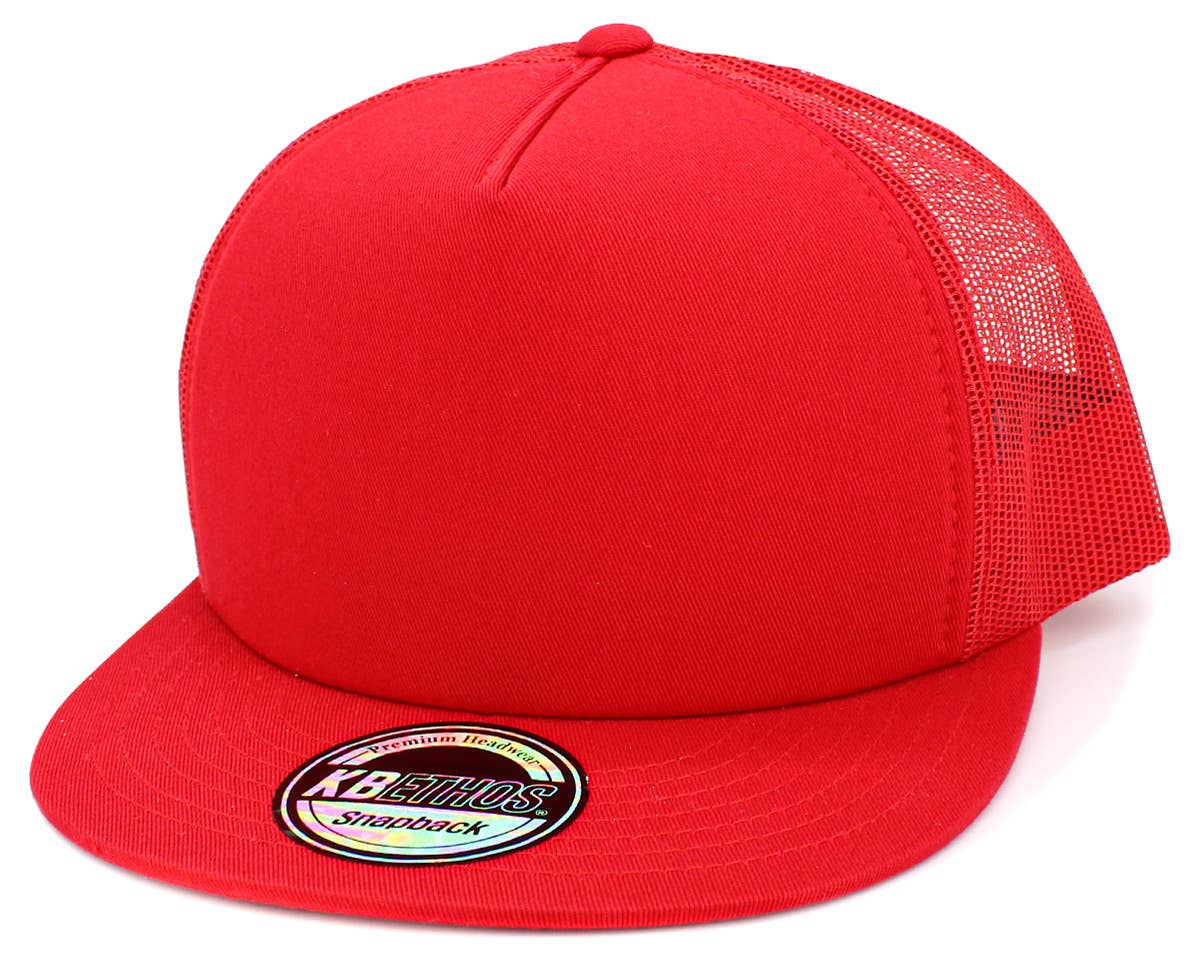 KBETHOS - Wholesale Trucker Hat - Unisex - Five Panel Flat Brim Trucker9