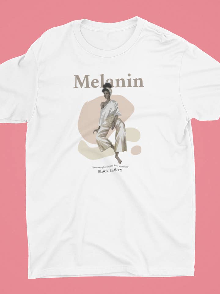 Melanin Queen T-shirt por atacado de Bossy Essentials