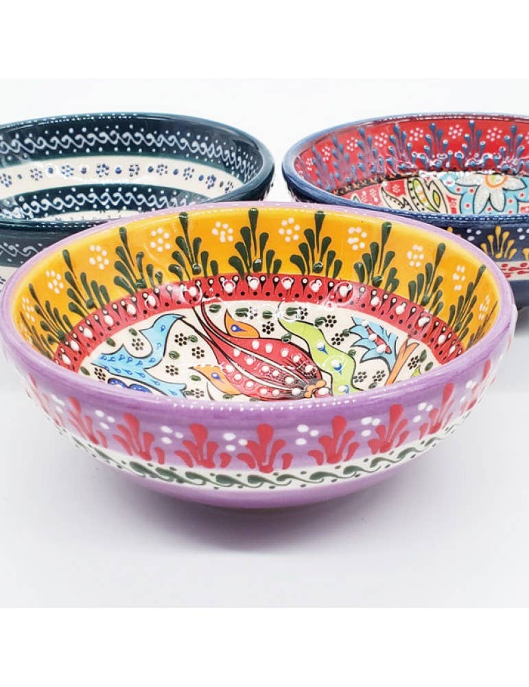 Natto USA - Wholesale Bowl - Turkish Ceramic 5" Bowls Garden3