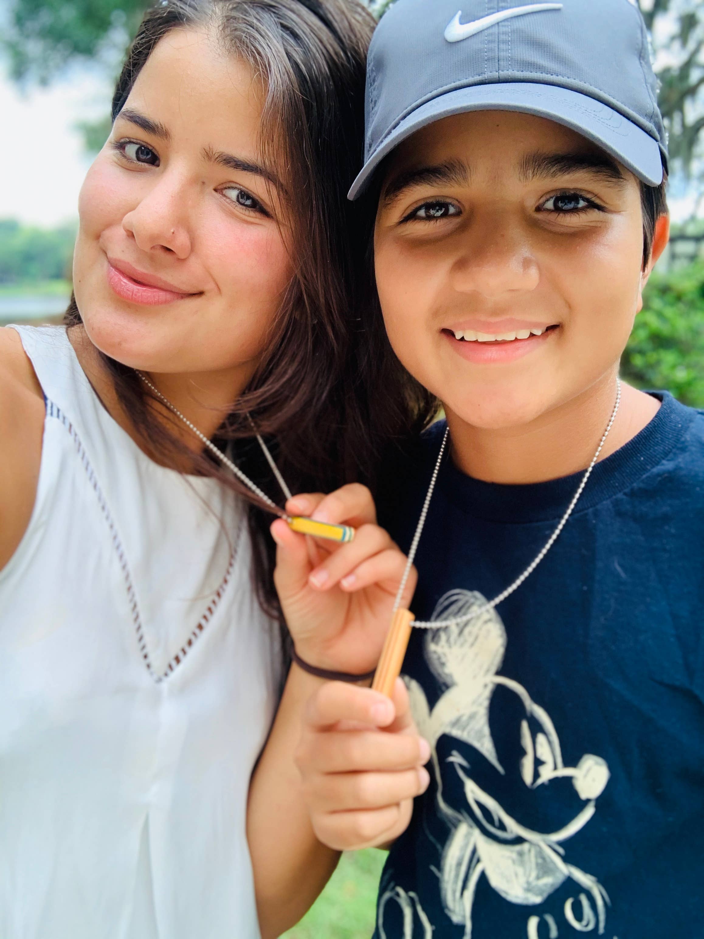 Everskate Skateboard Jewelry – Großhandel Kette mit Anhänger/Charm – Pattern Bar Halskette – Upcycling-Schmuck aus recycelten Skateboards7