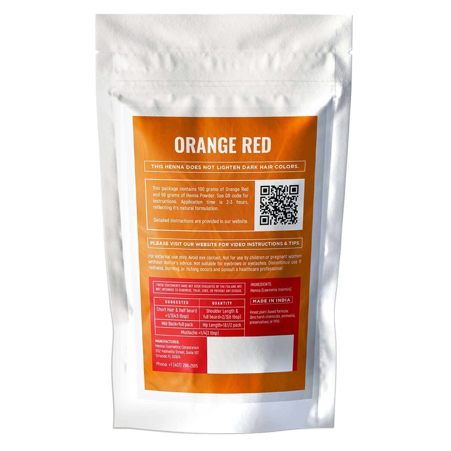 Henna Cosmetics Cypri - Wholesale Hair Dye - Natural Hair Dye  Mixes | 200 Grams (7.05 oz.) + 50 Grams (1.76 oz.) of Pure Henna | 100% Natural Hair Coloring11