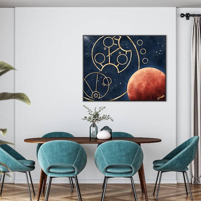 Hey Spaceman! Art Print for wholesale by Fandemonium Design