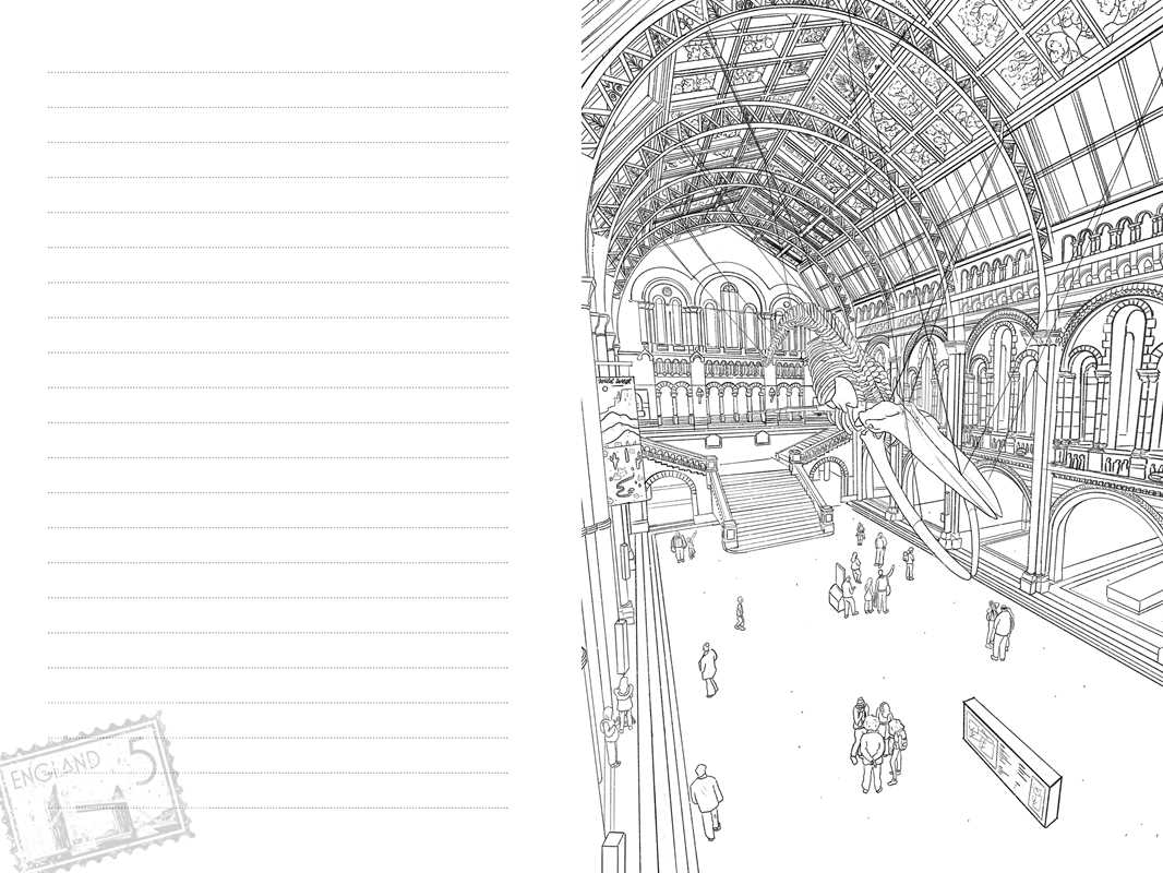 Simon & Schuster - Wholesale Coloring & Activity Book - Adult - London by Evie Carrick4