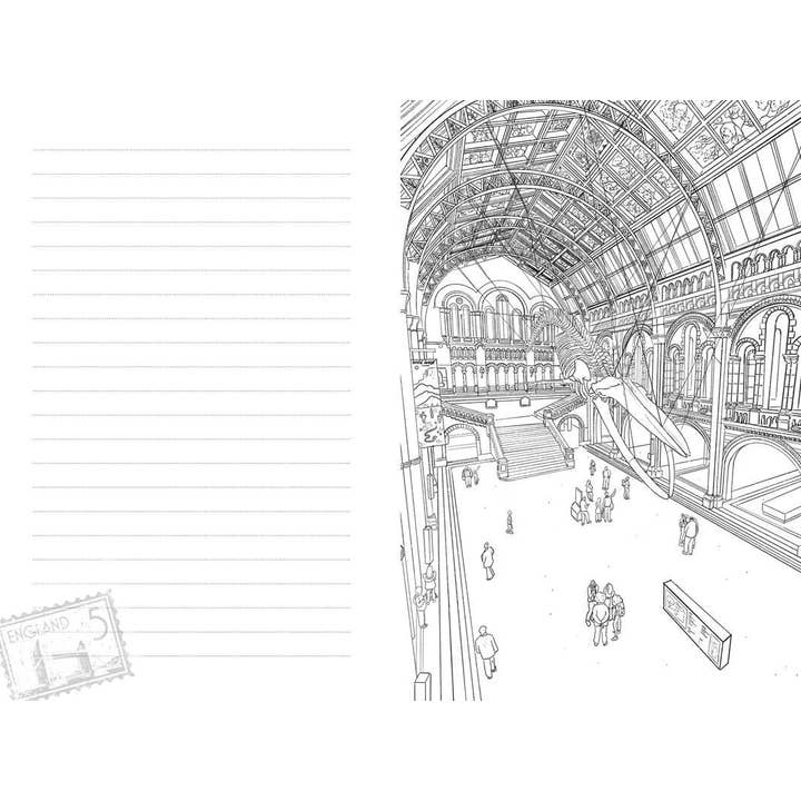 Simon & Schuster - Wholesale Coloring & Activity Book - Adult - London by Evie Carrick4