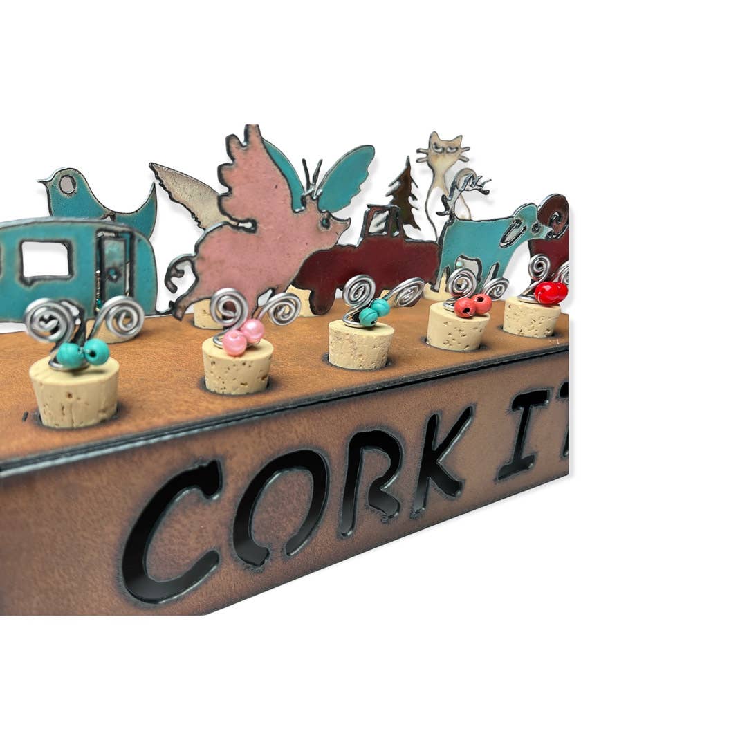 Iron Jewel - Wholesale Wine Stopper - Wine topper wine cork wine stopper dog cat kitchen bar ware3