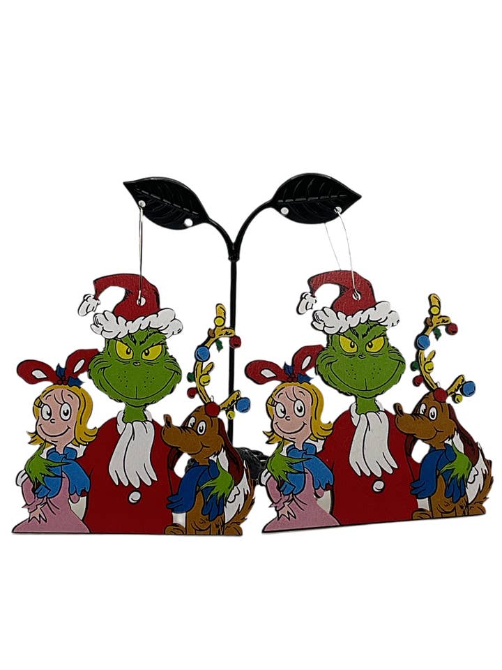 Große Grinch-Ohrringe für den Großhandel von S and E Hobbies and Collectables
