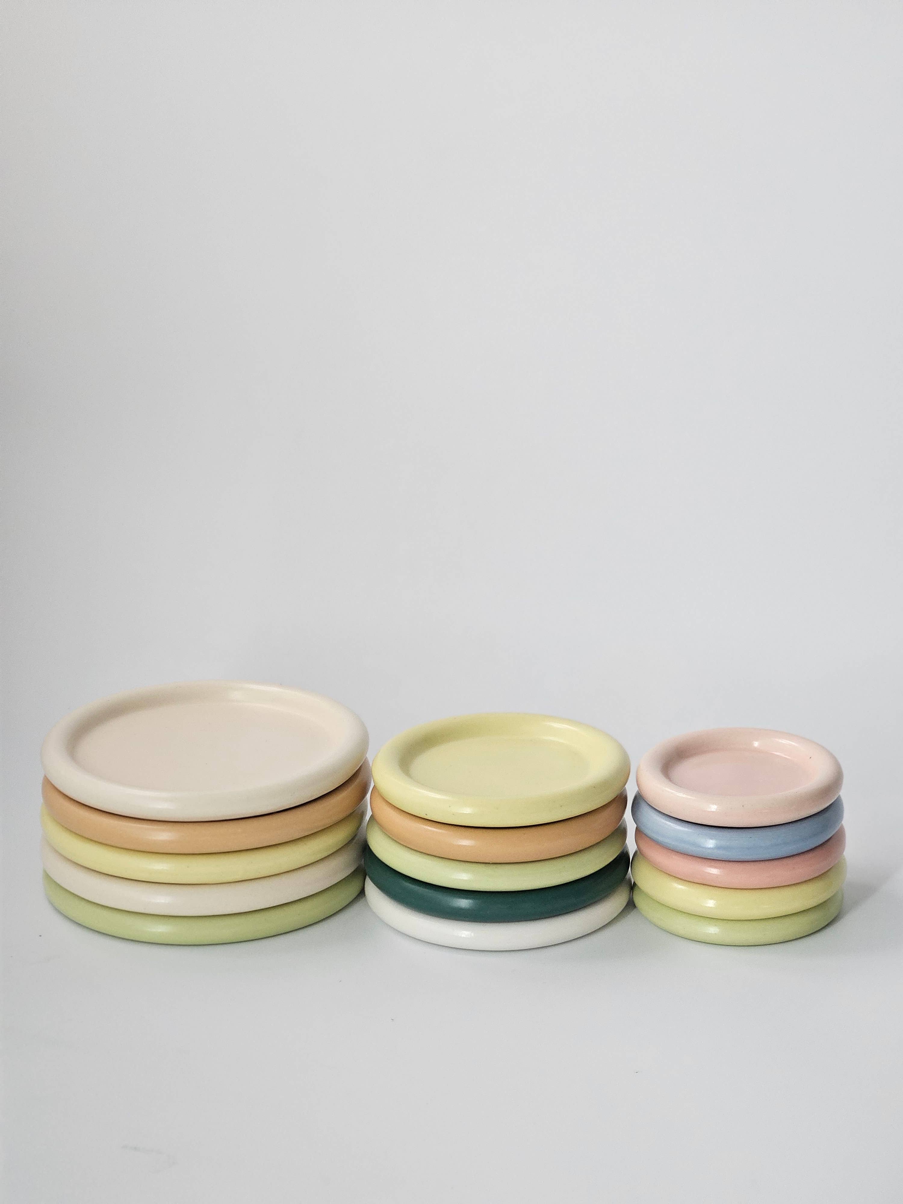 Bad Dogs Studio - Wholesale Decorative Plate/Dish/Bowl - Chunky Plate (Medium) • Handmade Ceramic Rounded Bubble Tray6