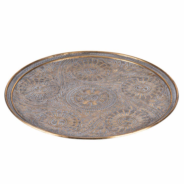 VdE Tivoli 1996 - Wholesale Charger - AGED BLOOM CHARGER PLATE1