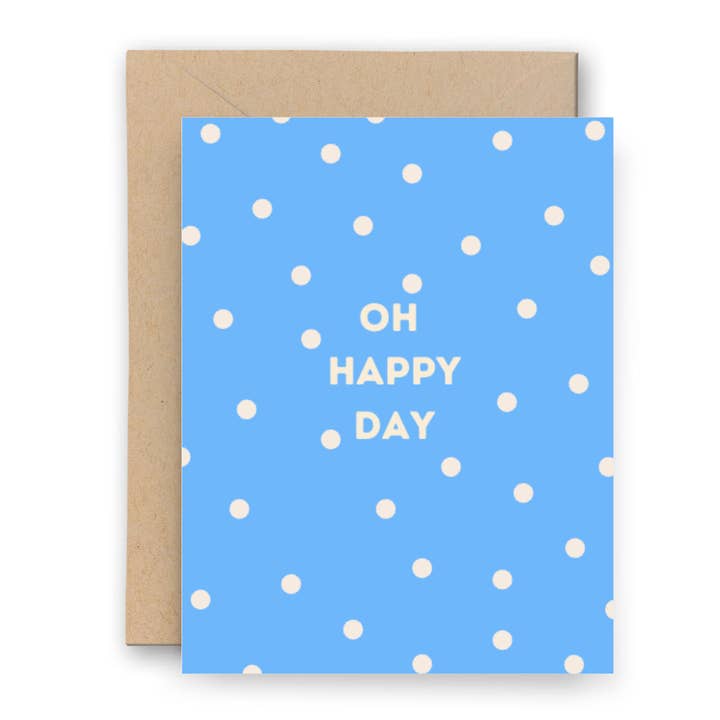 Åh lycklig dag - gratulationskort för wholesale av Little Tomato
