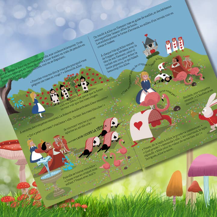 L'Atelier Imaginaire - Wholesale DIY Craft Kit - Kids - Alice in Wonderland DIY kit - children's crafts