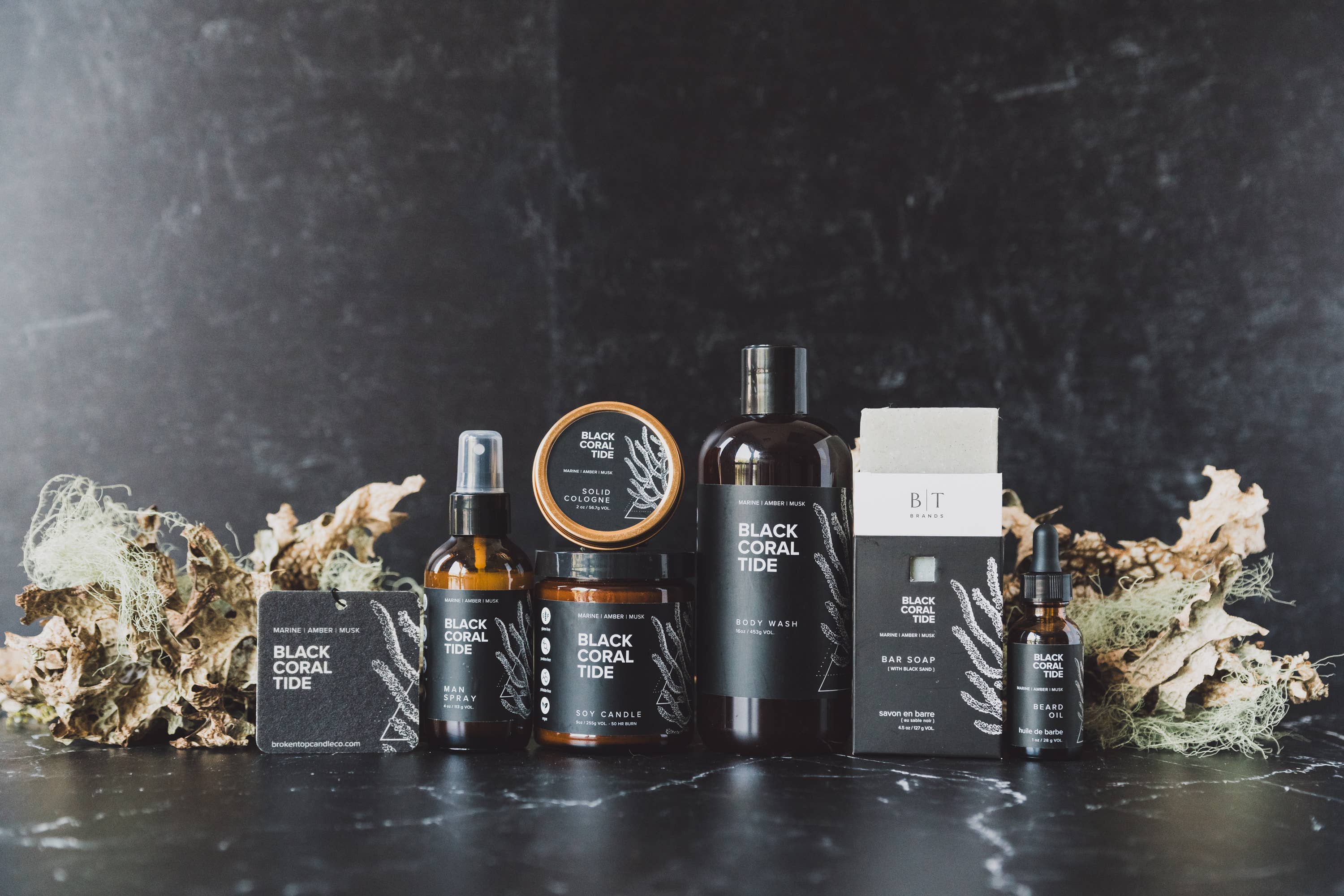 Broken Top Brands – wholesale Bar soap – Men's – Black Coral Tide Bar Soap7