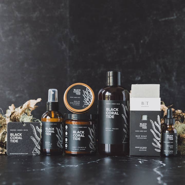 Broken Top Brands - Wholesale Bar Soap - Men's - Black Coral Tide Bar Soap7