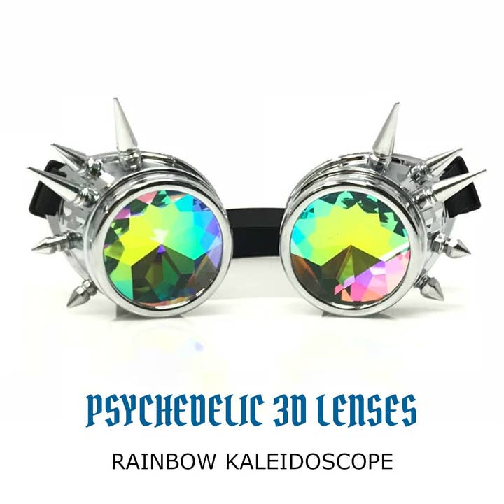 UMBRELLALABORATORY - Wholesale Sunglasses - Unisex - Rave Kaleidoscope Goggles