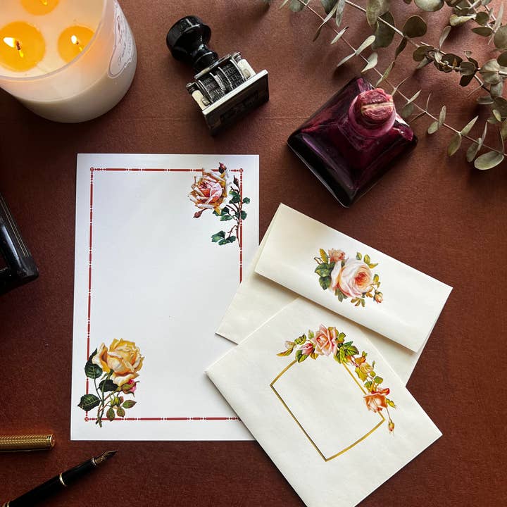 Laughing Elephant - Venta al por mayor Conjunto de papelería y tarjetas - Productos de papelería más vendidos: paquete de juegos para escribir cartas