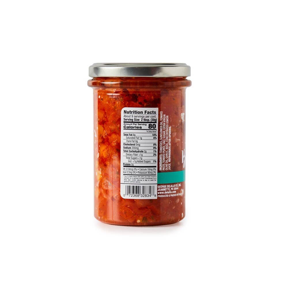 Delallo - Wholesale Pasta Sauce - Tomato Bruschetta (9.88 oz.)5