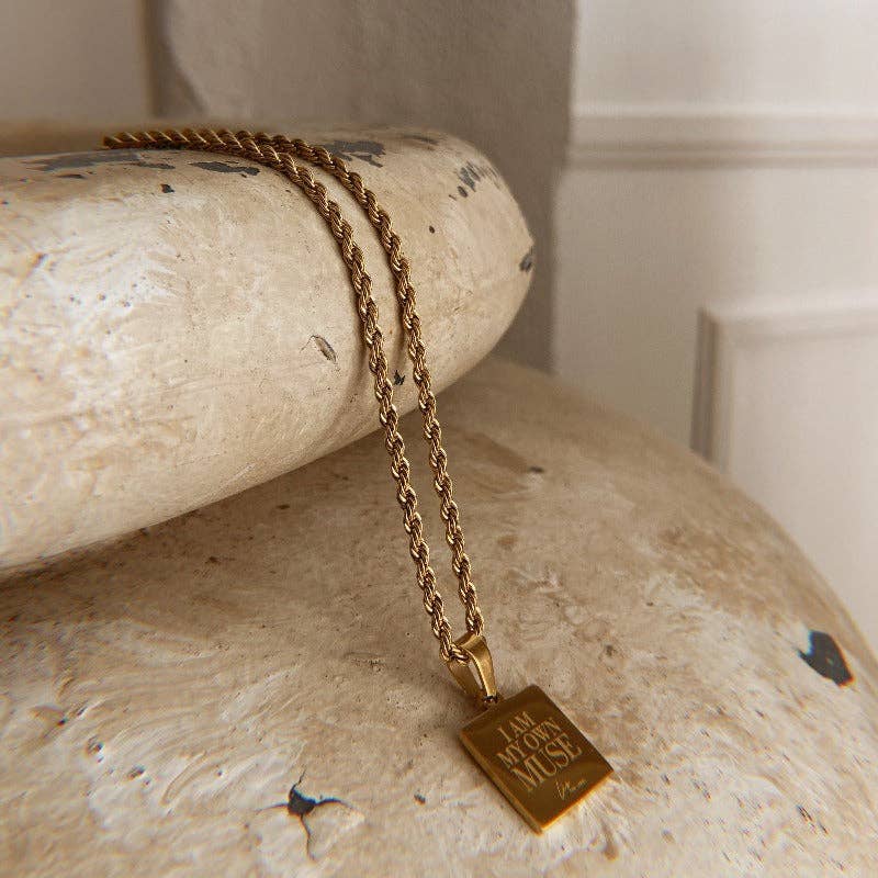 Lis the Label - Wholesale Pendant/Charm Necklace - MUSE - CHAIN & PENDANT (Gold/Silver)3