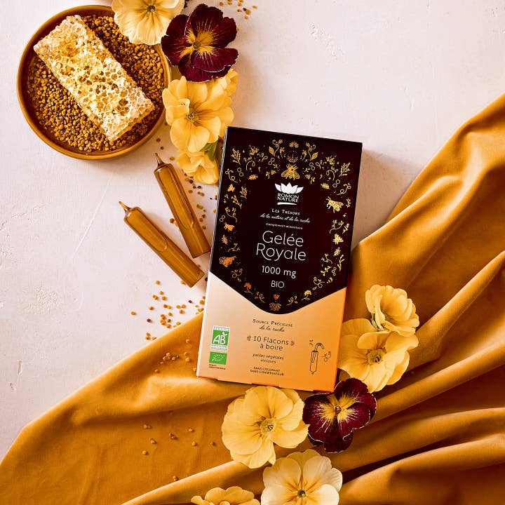 PROVENCE D'ANTAN - Wholesale Health/Detox Tea - Organic Royal Jelly* - 1000mg - 10 drinkable vials2