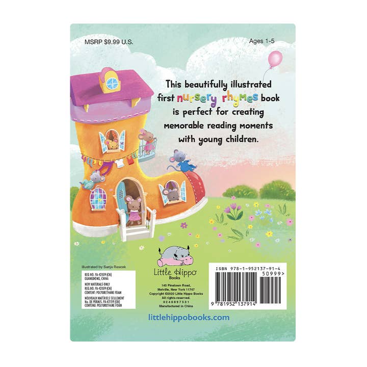 Little Hippo Books - Wholesale Book - Kids - My First Book of Nursery Rhymes