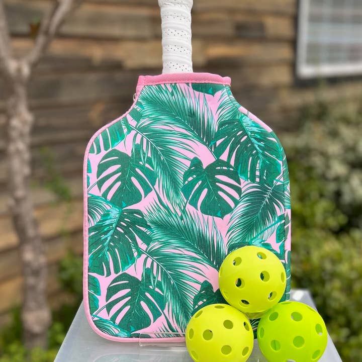 The Tropical Pickleball Paddle Cover | shoptaylorgray for wholesale by TAYLOR GRAY