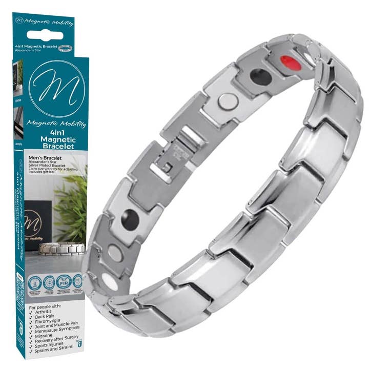 Alexander's Star 4in1 Magnetic Bracelet for wholesale by Magnetic Mobility Ltd