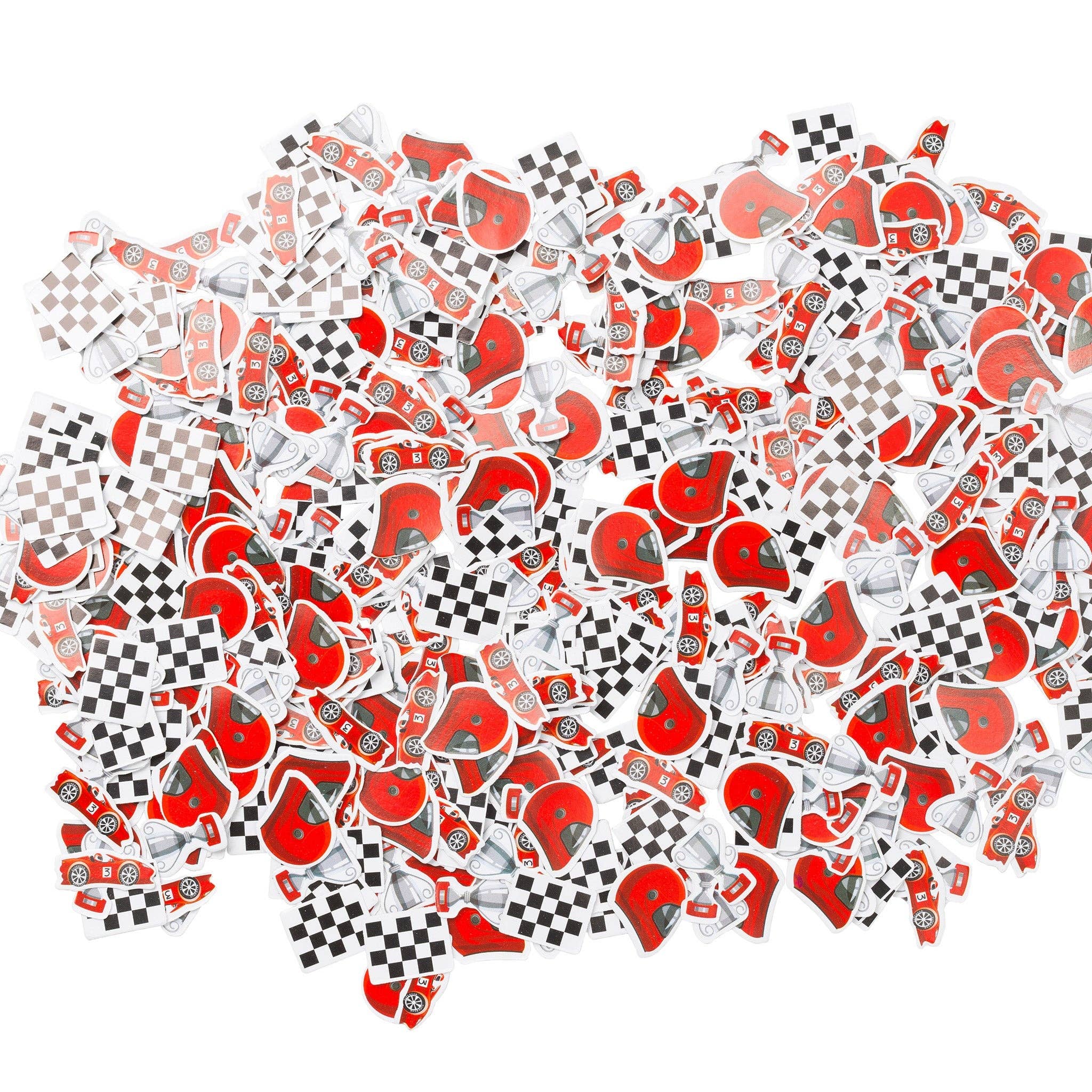 Designhouse95 – Engroshandel Konfetti – Konfetti med racingdesign, 30 gram0