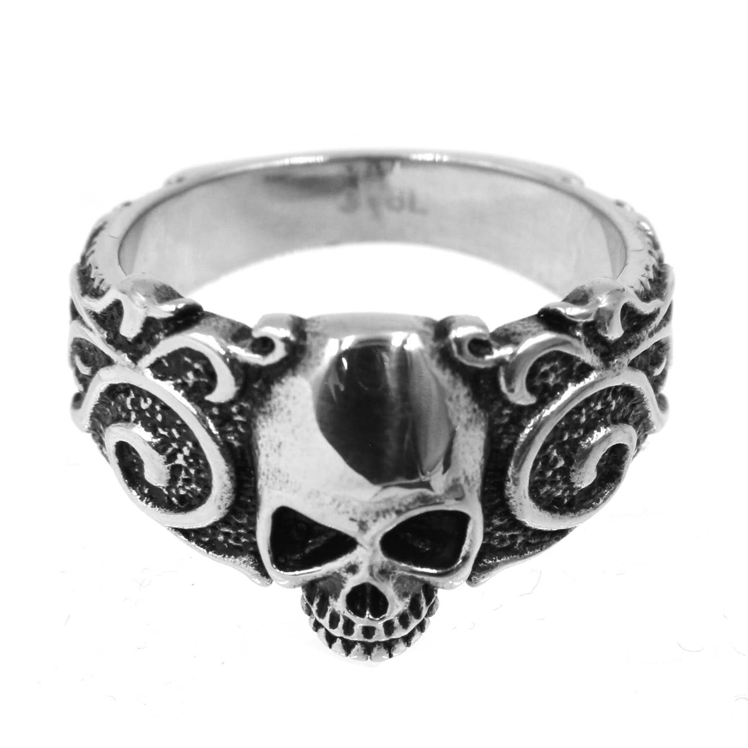 Awaken - Wholesale Signet Ring - Skull Ring-A-5533