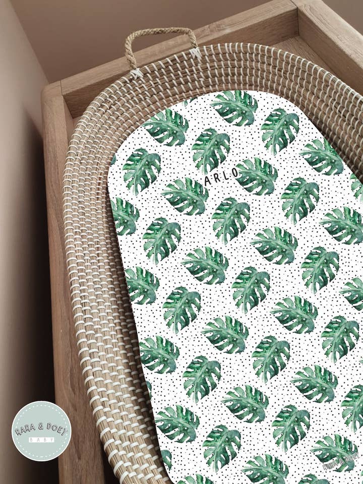 Cestino fasciatoio Palm per la vendita all'ingrosso da parte di Rara & Doey