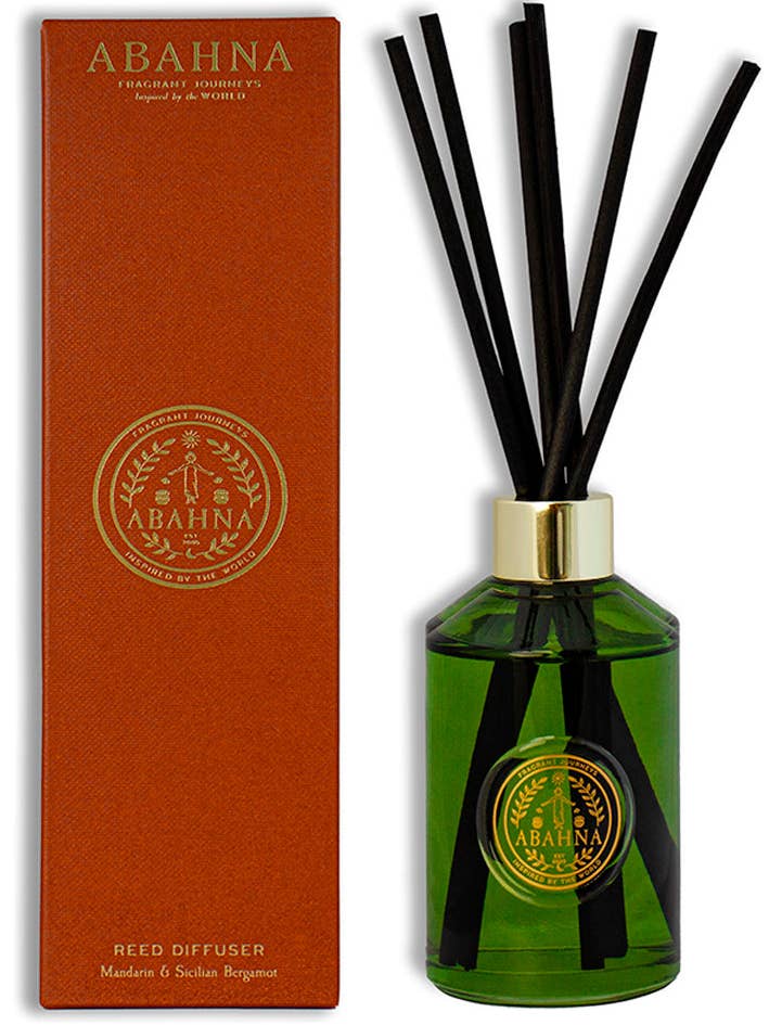Reed diffuser - Mandarin & Sicilian Bergamot for wholesale by Abahna