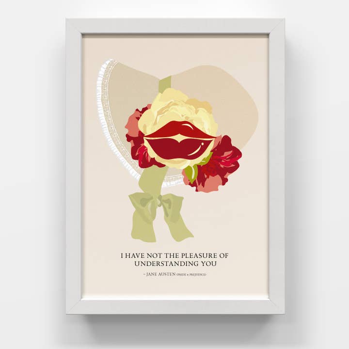 Den komplekse verden af Jane Austen Kunsttryk for engroshandel hos Namoh