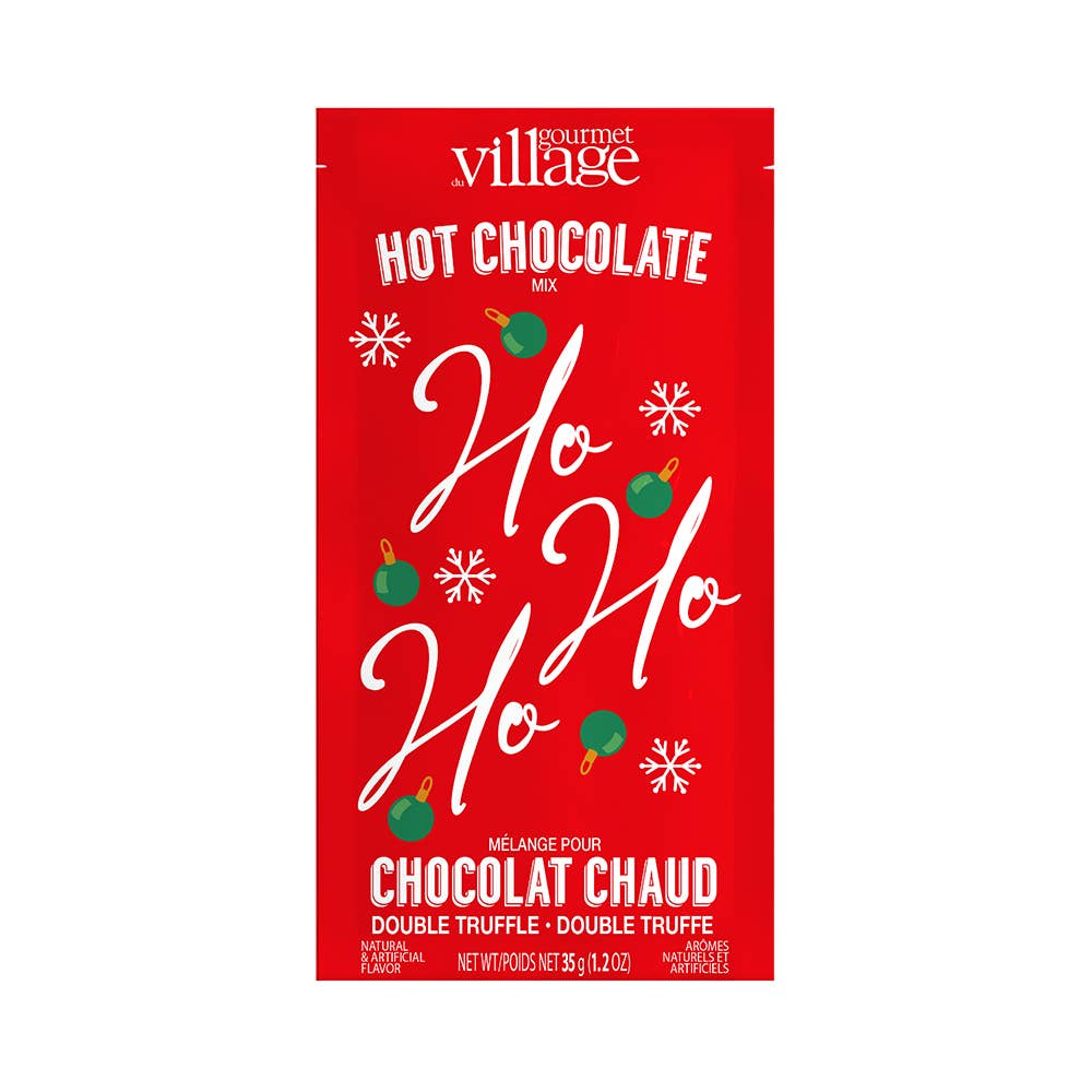 Gourmet Du Village - Wholesale Hot Cocoa Mix/Kit - Mini HC HO HO HO 35g   0